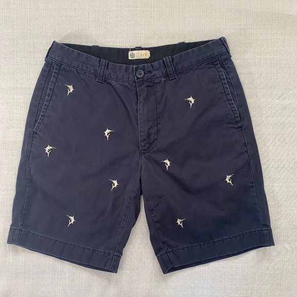 J. Crew Factory Men's Swordfish Navy Short Size 31 - Picture 1 of 5